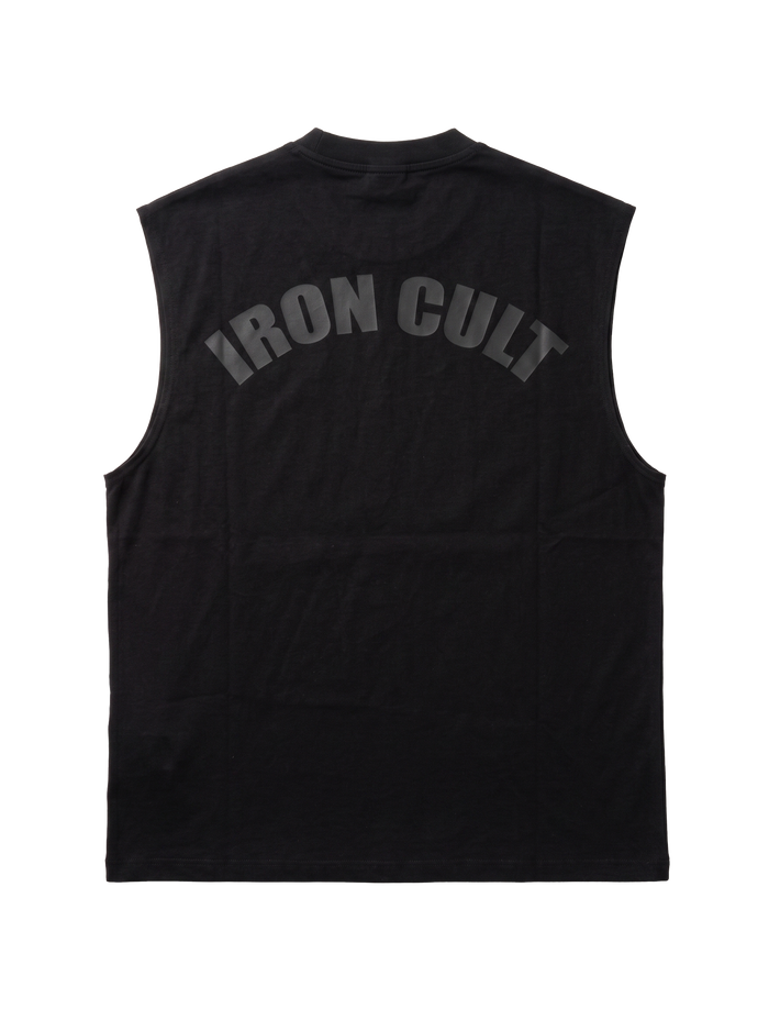 Black Sleeveless Tee