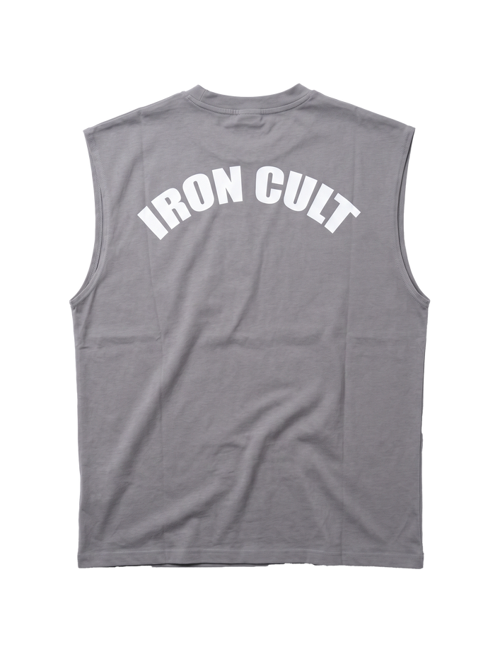 Gray Sleeveless Tee