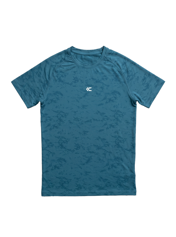 Blue Athletic Fit Tee